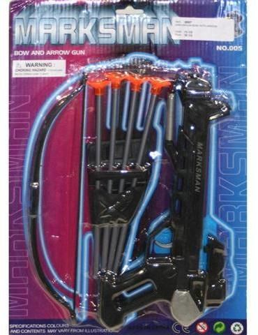 Costume Weapon: Arrowgun Bow with Arrow Case Pack 36