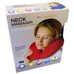 NECK Massager and Travel Pillow Color: Red