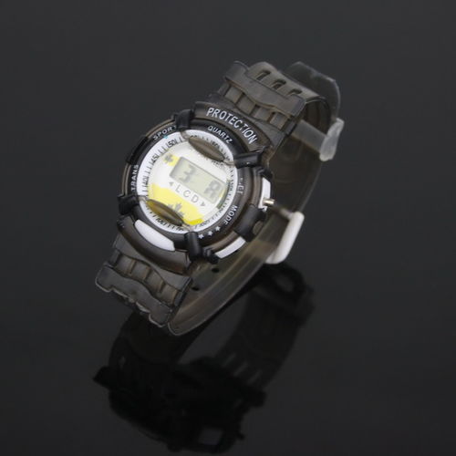 Gray  child digital watch
