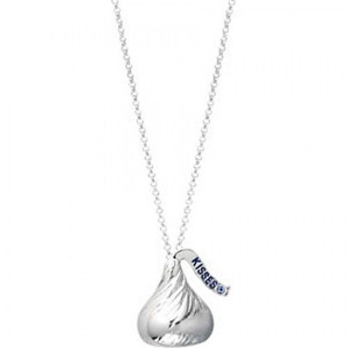 Hershey'S Necklace in Sterling Silver - Women - Spring Ring - Remarkable