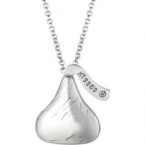 Hershey'S Necklace in Sterling Silver - Spectacular - Women - Spring Ring