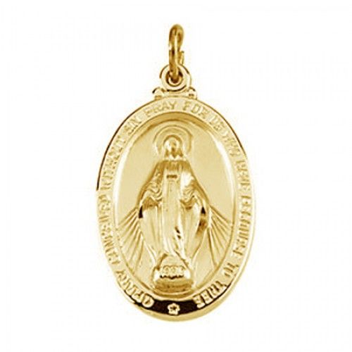 Miraculous Religious Medal of Immaculate Conception W/ Virgin Mary