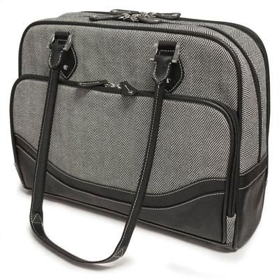 16"" 17"" Herringbone Briefcase