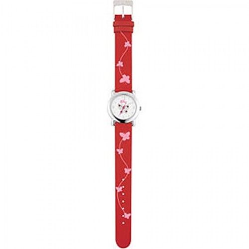Cubic Zirconia Butterfly Watch in Stainless Steel - Buckles - Tantalizing