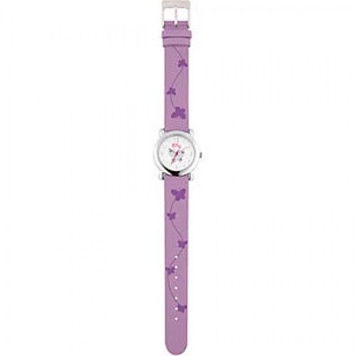 Cubic Zirconia Butterfly Watch in Stainless Steel - Buckles - Brilliant