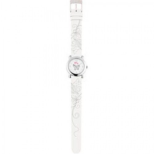 Cubic Zirconia Butterfly Watch in Stainless Steel - Buckles - Divine