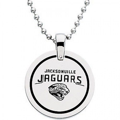 Jacksonville Jaguars Pendant Necklace in Stainless Steel - Fancy - Divine