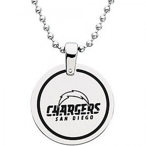 Chargers San Diego Pendant Necklace in Stainless Steel - Fancy - Magnificent