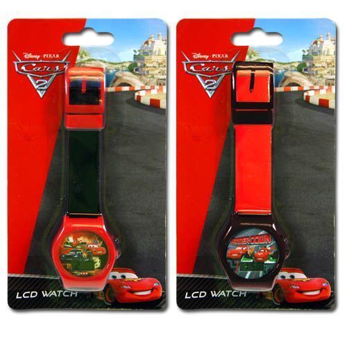 Cars Digital Watch On Blister Card Case Pack 144