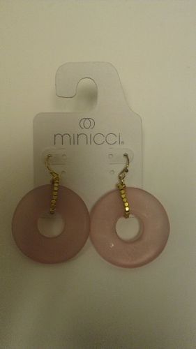 Minicci Earrings - Pink Case Pack 288