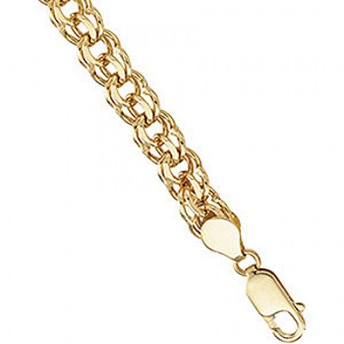 Women'S Bracelet in Yellow Gold - 14kt - Mirror Polish - Appealing