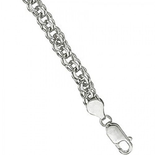 Women'S Bracelet in 14kt White Gold - Glossy Finish - Charming