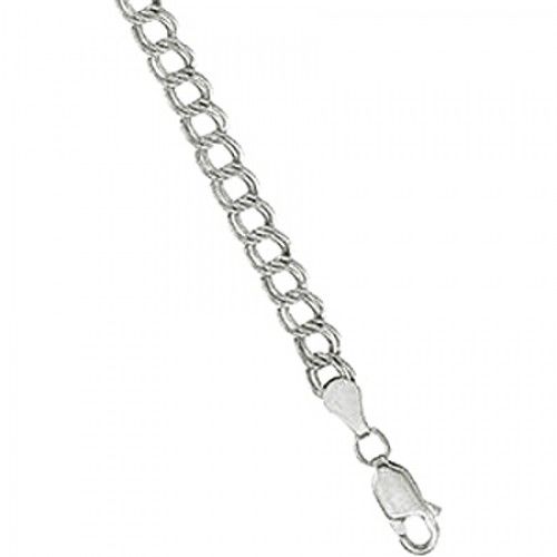 Women'S Bracelet in White Gold - 14kt - Mirror Finish - Elegant