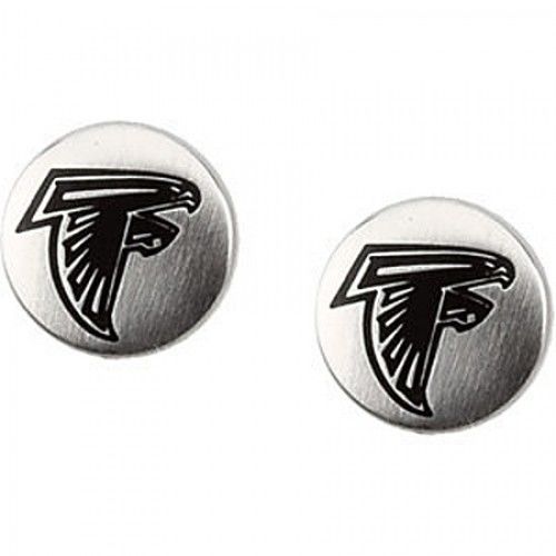 Nfl Officially Licensed Atlanta Falcons Stud Earrings Stainless Steel