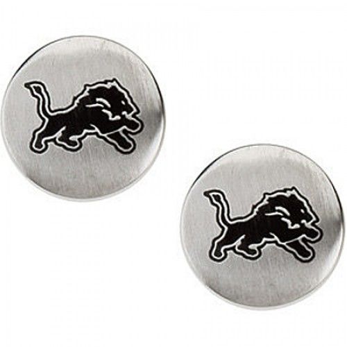 Detroit Lions Earrings in Stainless Steel - Friction Back - Women - Amazing