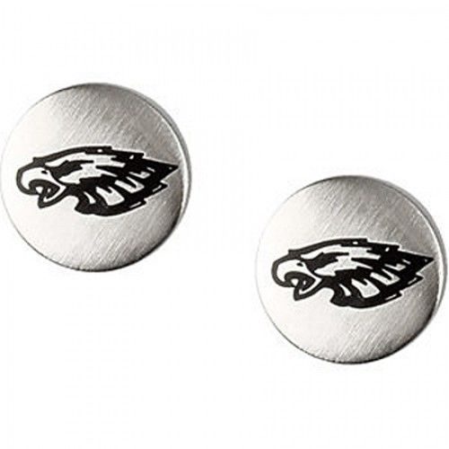 Philadelphia Eagles Earrings in Stainless Steel - Pressure Backs - Delightful