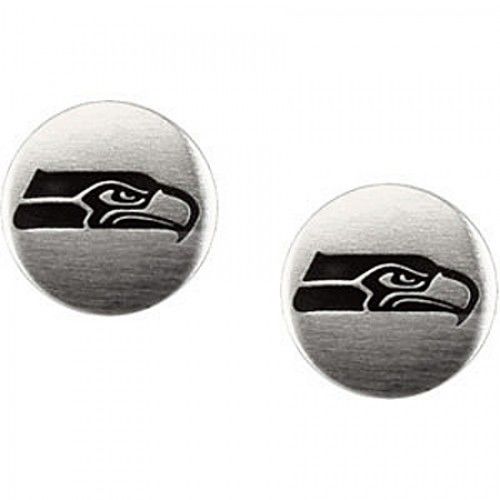 Nfl Officially Licensed Seattle Seahawks Stud Earrings Stainless Steel