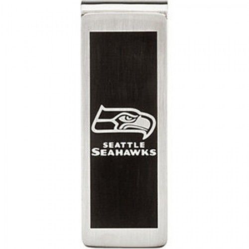 Nfl Officially Licensed Seattle Seahawks Money Clip in Stainless Steel