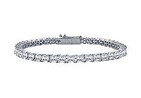 Diamond Tennis Bracelet : Platinum - 2.00 CT Diamonds