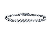 Diamond Tennis Bracelet : Platinum - 3.00 CT Diamonds