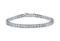 Diamond Tennis Bracelet : Platinum - 3.50 CT Diamonds