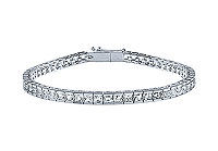 Diamond Tennis Bracelet : Platinum - 4.00 CT Diamonds