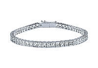Diamond Tennis Bracelet : Platinum - 5.00 CT Diamonds