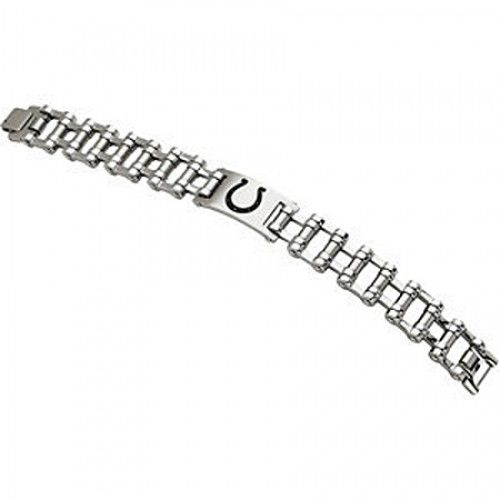 Football Style Bracelet in Stainless Steel - Mirror Polish - Amazing