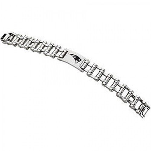 Football Design Bracelet in Stainless Steel - Mirror Polish - Outstanding