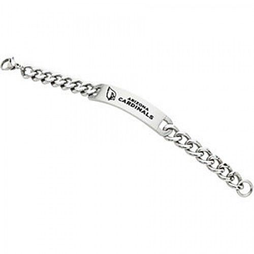 Football-Themed Bracelet in Stainless Steel - Polished Finish - Gorgeous