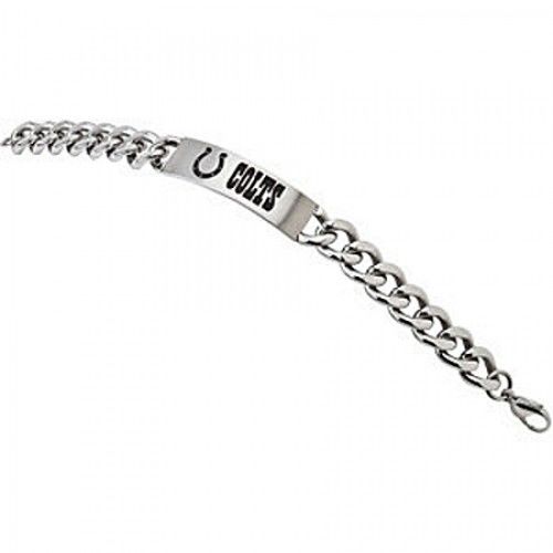 Football Design Bracelet in Stainless Steel - Mirror Finish - Stunning