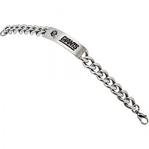 Football Style Bracelet in Stainless Steel - Polished Finish - Inviting