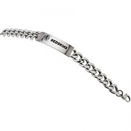 Football Design Bracelet in Stainless Steel - Mirror Polish - Great