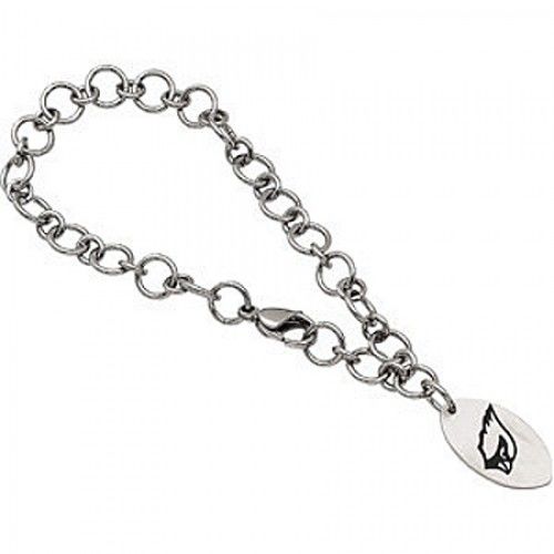 Football Style Bracelet in Stainless Steel - Mirror Polish - Fascinating