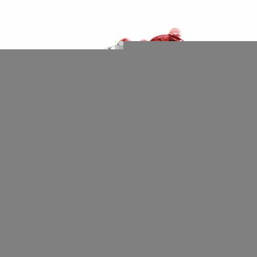 18K Rose Gold Round 3 Stone Diamond and Garnet Engagement Ring With Cobra Design Shank (0.95 cttw)