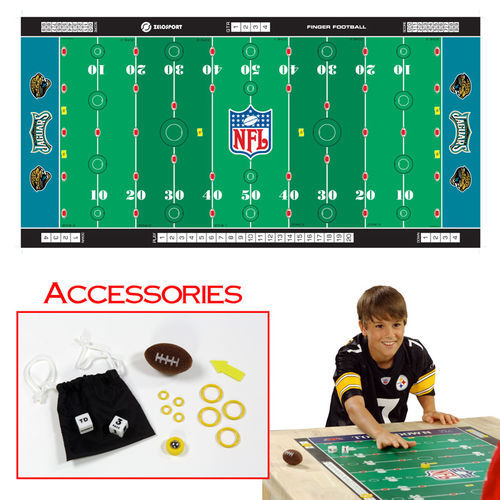 NFL&#174; Licensed Finger Football&#8482; Game Mat - Jaguars