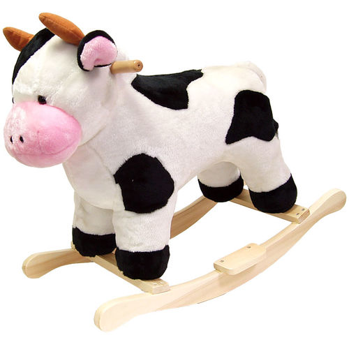 HAPPY TRAILS? Cow Plush Rocking Animal