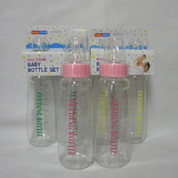 8 Oz. 2 PACK BABY FEEDING BOTTLE Case Pack 48