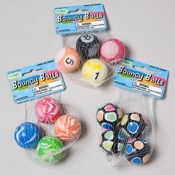 Bouncy Balls 4Pack 1.25 In. Case Pack 96