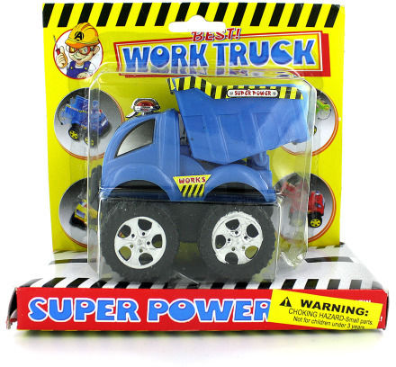 Friction Powered Work Trucks - 4 Styles Case Pack 24