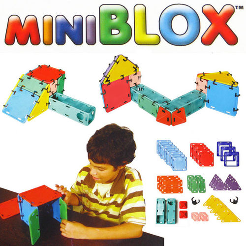 MiniBlox 52 pc Toy Building Block Set - Building a