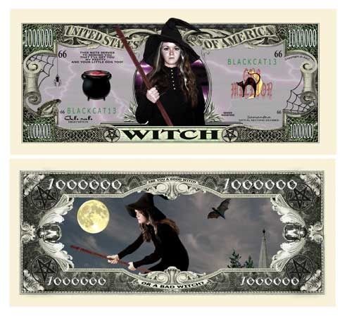 The Witch Million Dollar Bill Case Pack 100