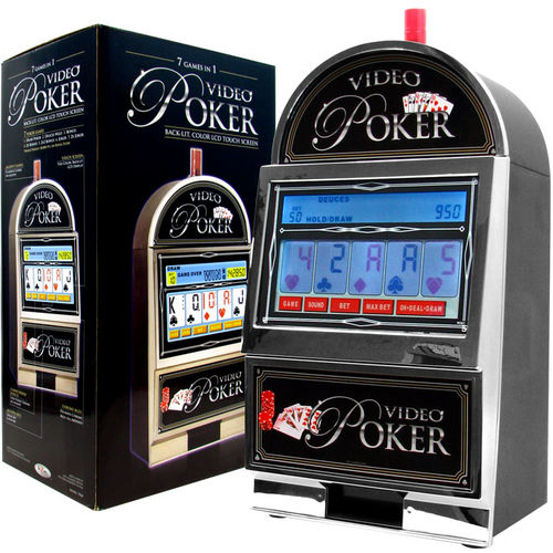Video Poker Touch Screen - Bar Top Casino Style - 7 in 1