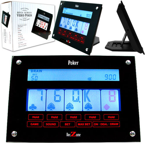 Portable Video Poker Mega Touch Screen 7-in-1 - Wall Mount