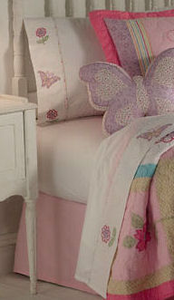 Flurry of Butterflies Twin Sheet Set