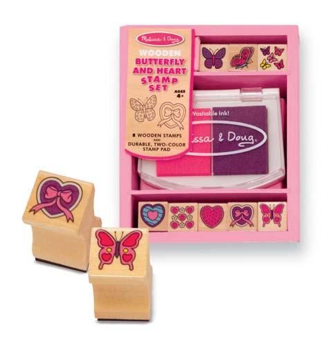 Butterfly and Hearts Stamp Set