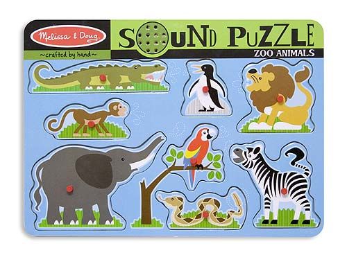 Zoo Animals Sound Puzzle