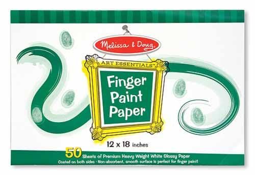 Finger Paint Paper Pad (12""x18"")