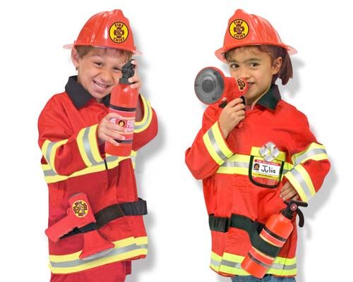 Fire Chief Role Play Costume Set