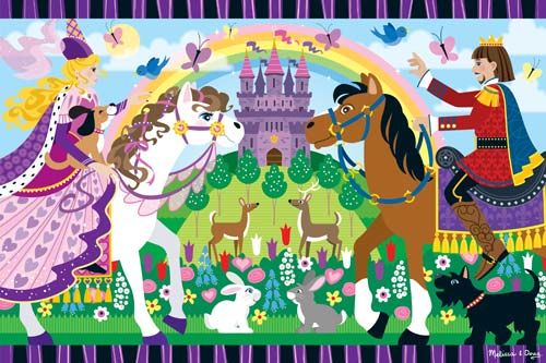 Fairy Tale Friendship Floor Puzzle (24 pc)
